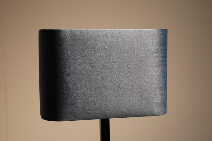 lampenkap ovaal kobalt blauw - Afbeelding 2