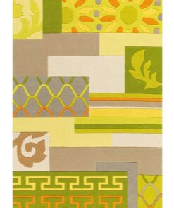 Sam 4165 naturel/groen/geel 170x240cm