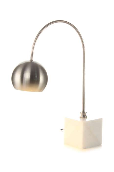 Tafellamp Bella 125 zilver/wit - Afbeelding 4