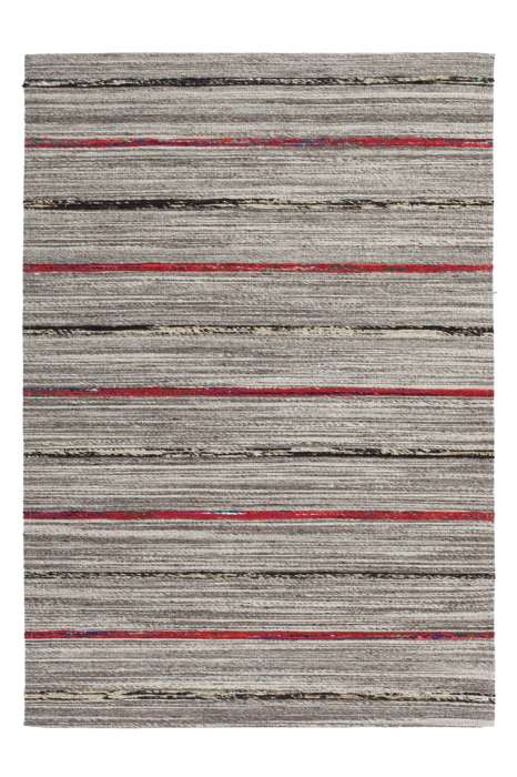 Evita 100 naturel/rood 80x150cm