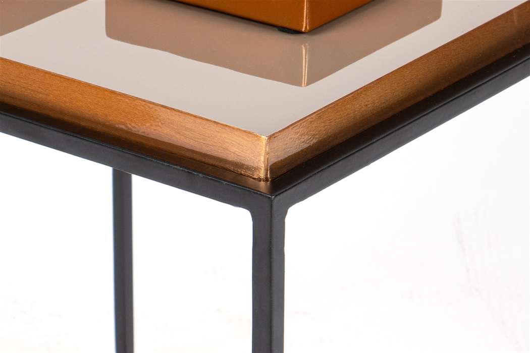 Bijzettafel Famosa 560 bruin/creme - Afbeelding 3