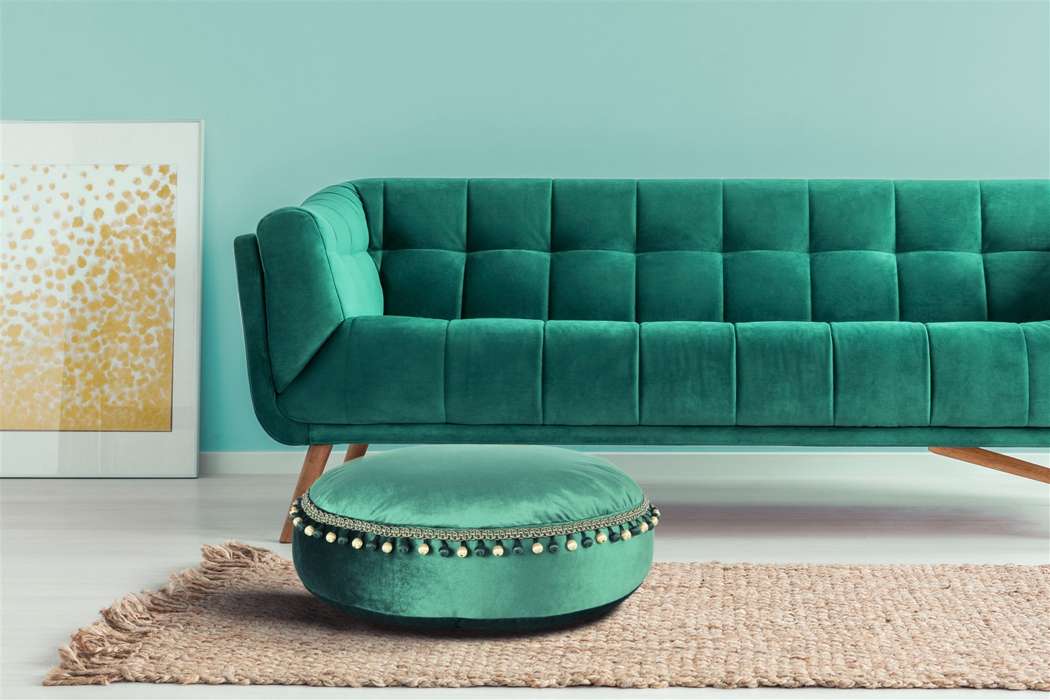 Pouf Taj Mahal 425 green - Afbeelding 2