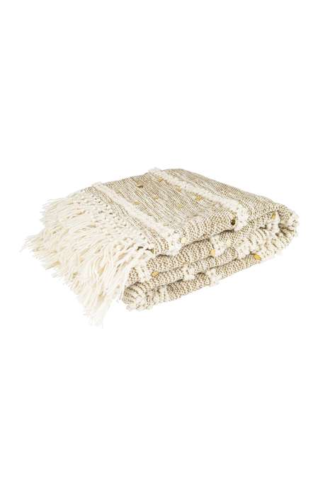 Blanket Bohist 425 Cream / Khaki - Afbeelding 2
