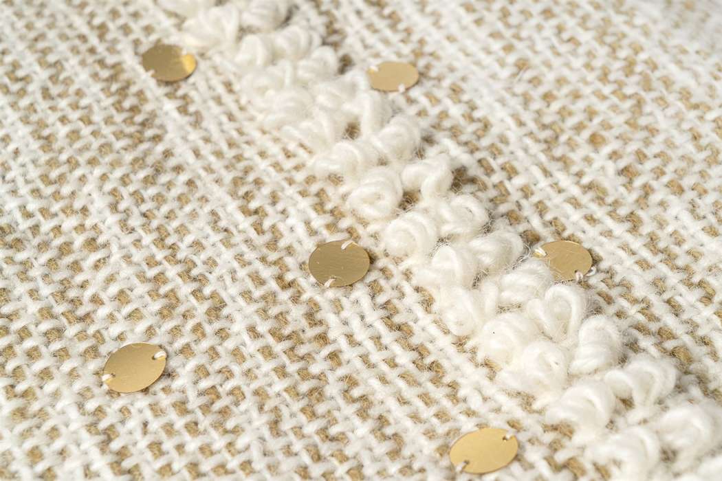 Blanket Bohist 425 Cream / Khaki - Afbeelding 4