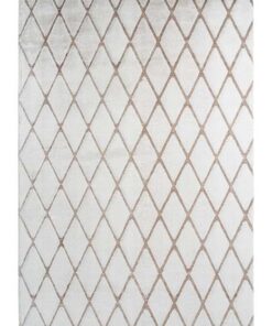 Vivica 225 wit/taupe 80x150cm