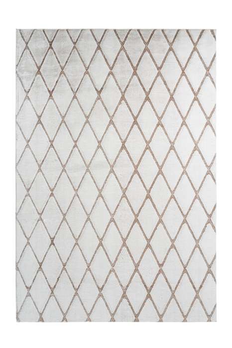Vivica 225 wit/taupe 80x150cm