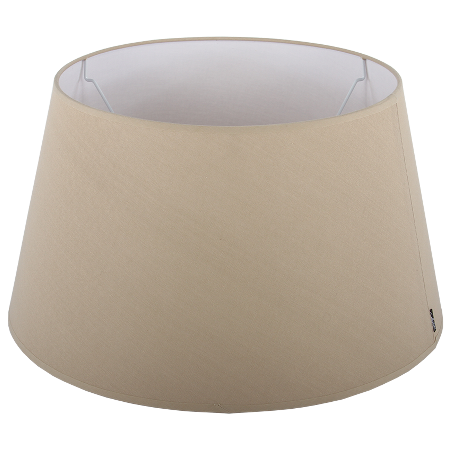 Staande lampenkap Eleganza drum 25 cm naturel