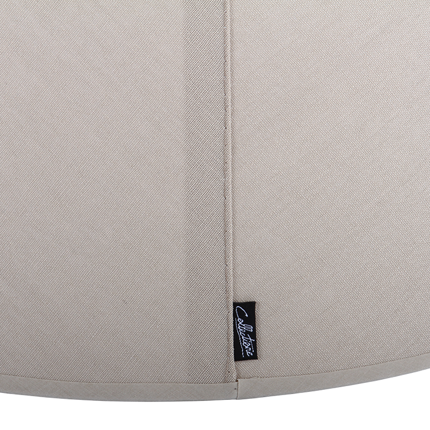 Staande lampenkap Eleganza drum 25 cm naturel - Afbeelding 2