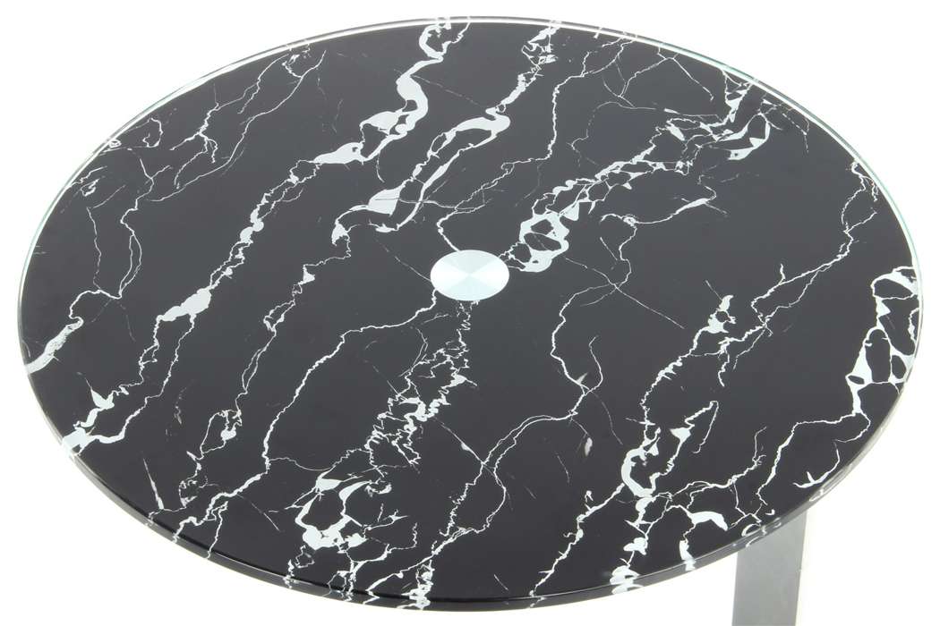 Sidetable Quentin 525 zilver/zwart - Afbeelding 3