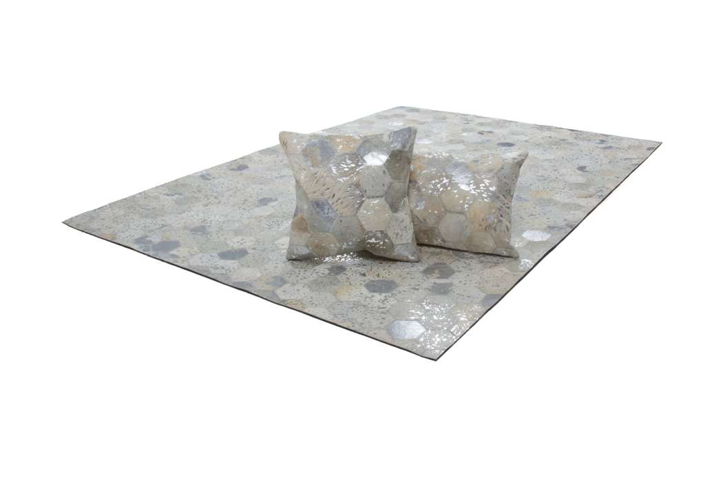 Spark kussen 210 grijs / zilver 40cm x 60cm - Afbeelding 3