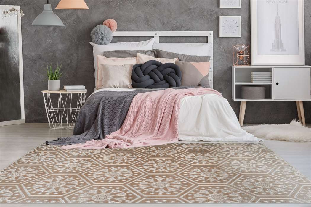 Monroe 200 taupe 160x230cm - Afbeelding 3