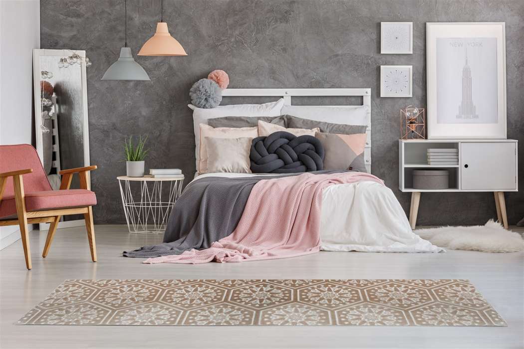 Monroe 200 taupe 80x150cm - Afbeelding 4