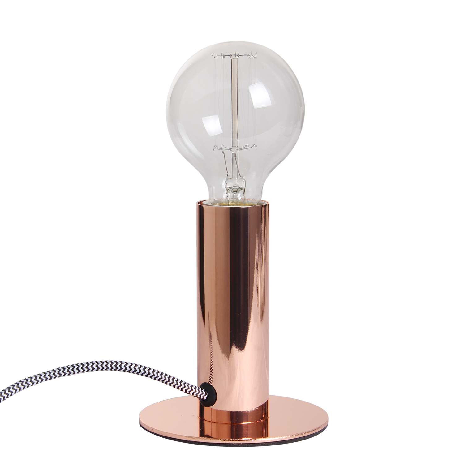 Table lamp Denmark, copper - Afbeelding 2