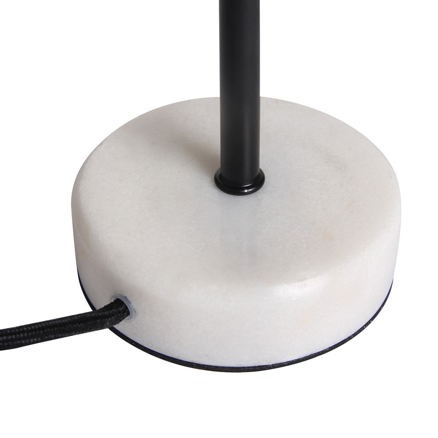 Table lamp Finland, black, white marble - Afbeelding 3