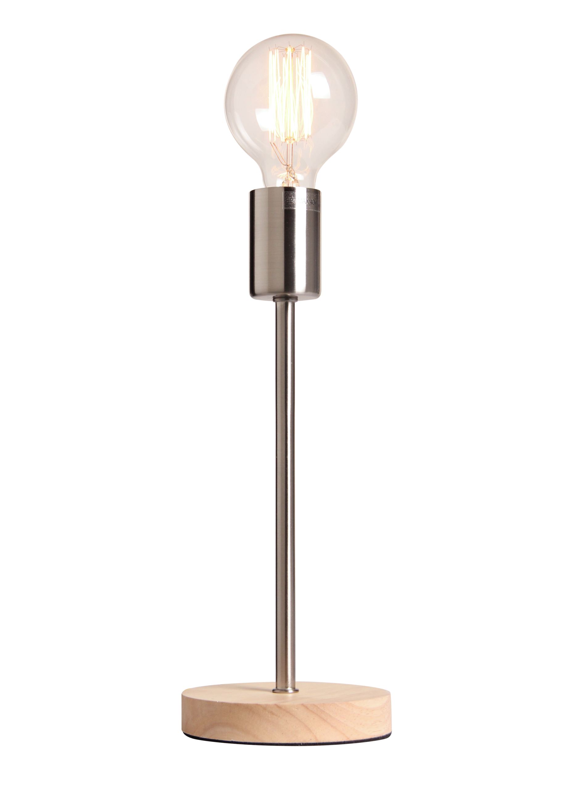 Table lamp Norway, L nickel satin - Afbeelding 4