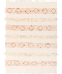 Blanket Bohist 225 Pink / Cream