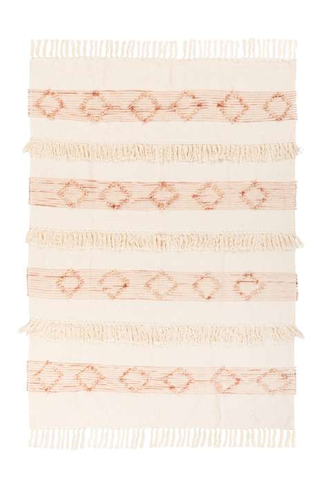 Blanket Bohist 225 Pink / Cream