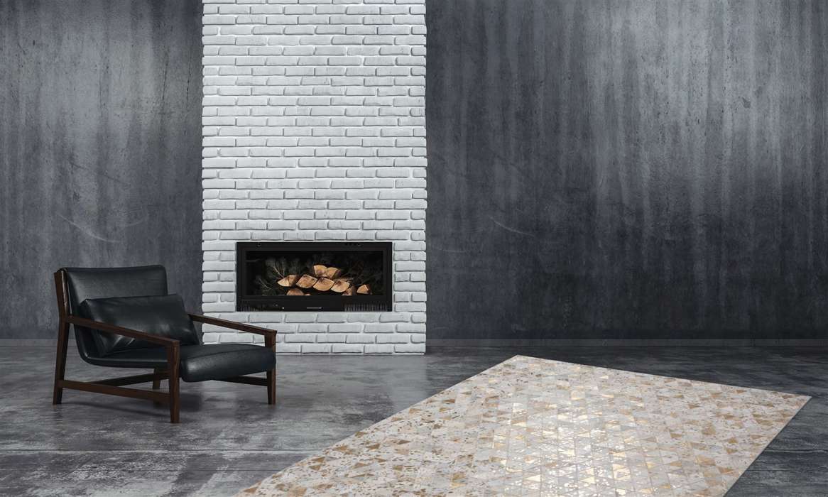 Rocket 410 ivoor/goud 80x150cm - Afbeelding 2