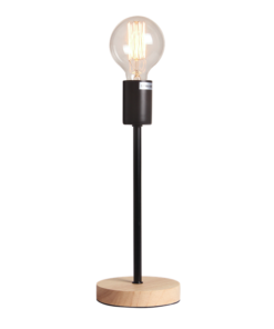 Table lamp Norway, L black