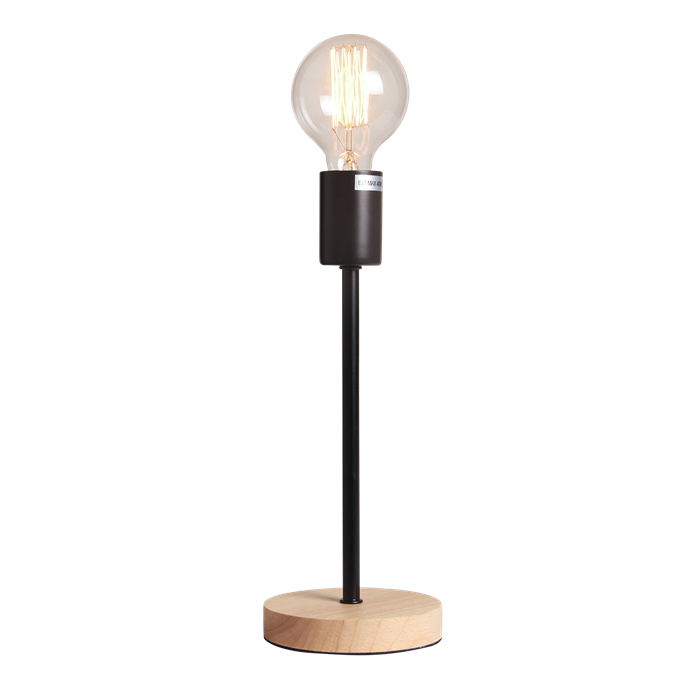 Table lamp Norway, L black