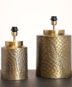 Alternative view of Table lamp Florenca large antique brass