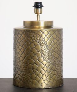 Table lamp Florenca large antique brass