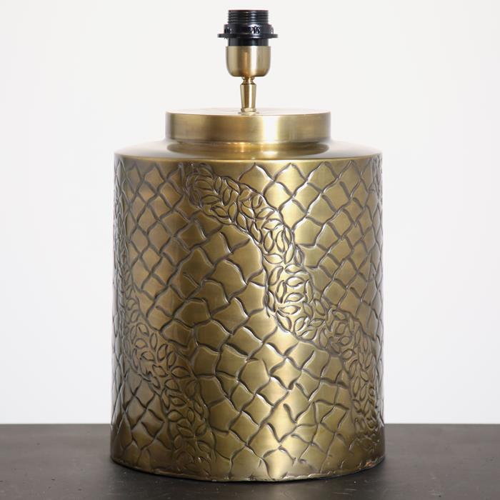 Table lamp Florenca large antique brass