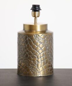 Table lamp Florenca small antique brass