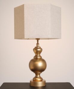 Alternative view of Table lamp Umberto large gold