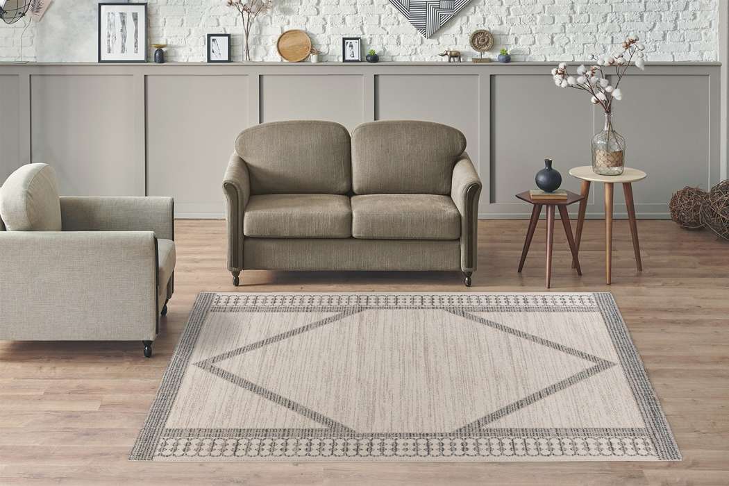 Gene 325 beige/blauw 160x230cm - Afbeelding 2
