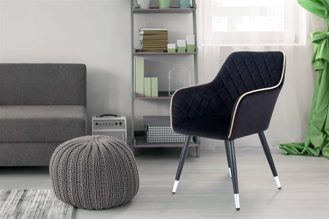 Chair Amino 625 Black / Gray - Afbeelding 3