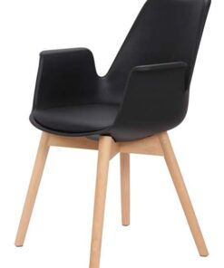 Chair Chaplin 110 set of 2 black
