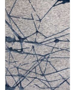 Damast 225 grijs/blauw 140x200cm