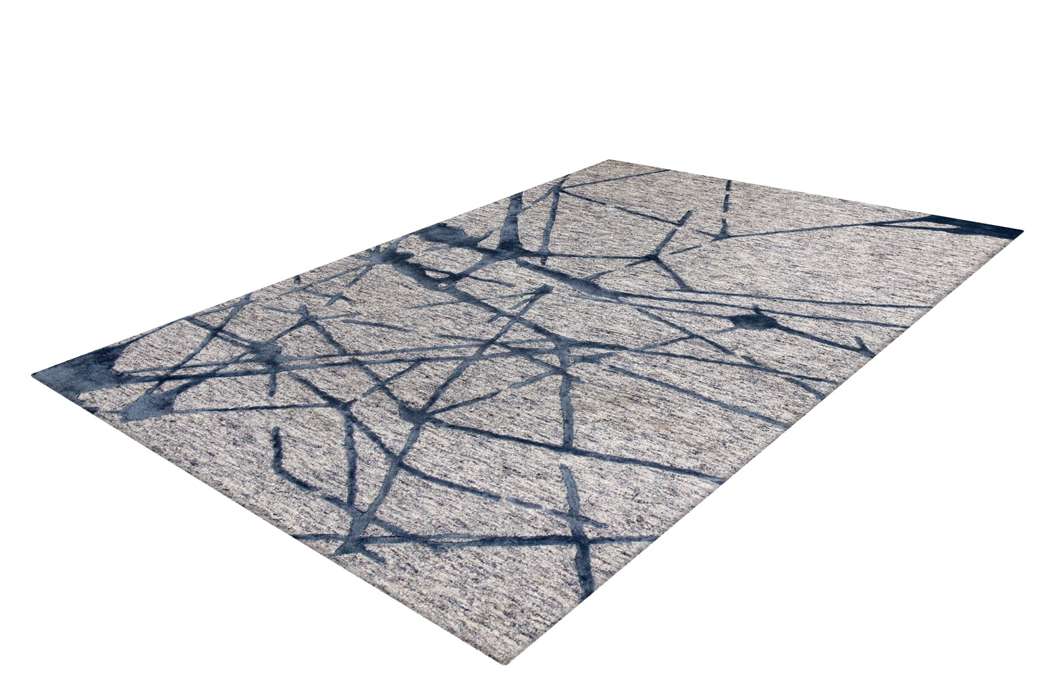 Damast 225 grijs/blauw 140x200cm - Afbeelding 4