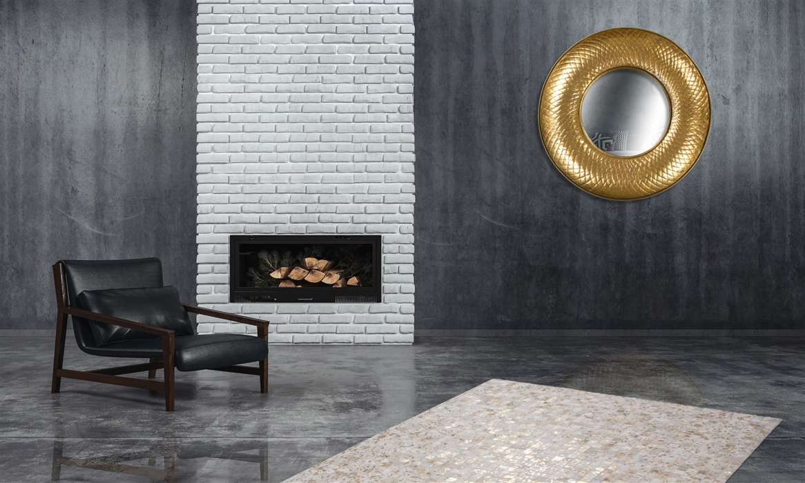 Spiegel Cleo 290 goud - Afbeelding 2