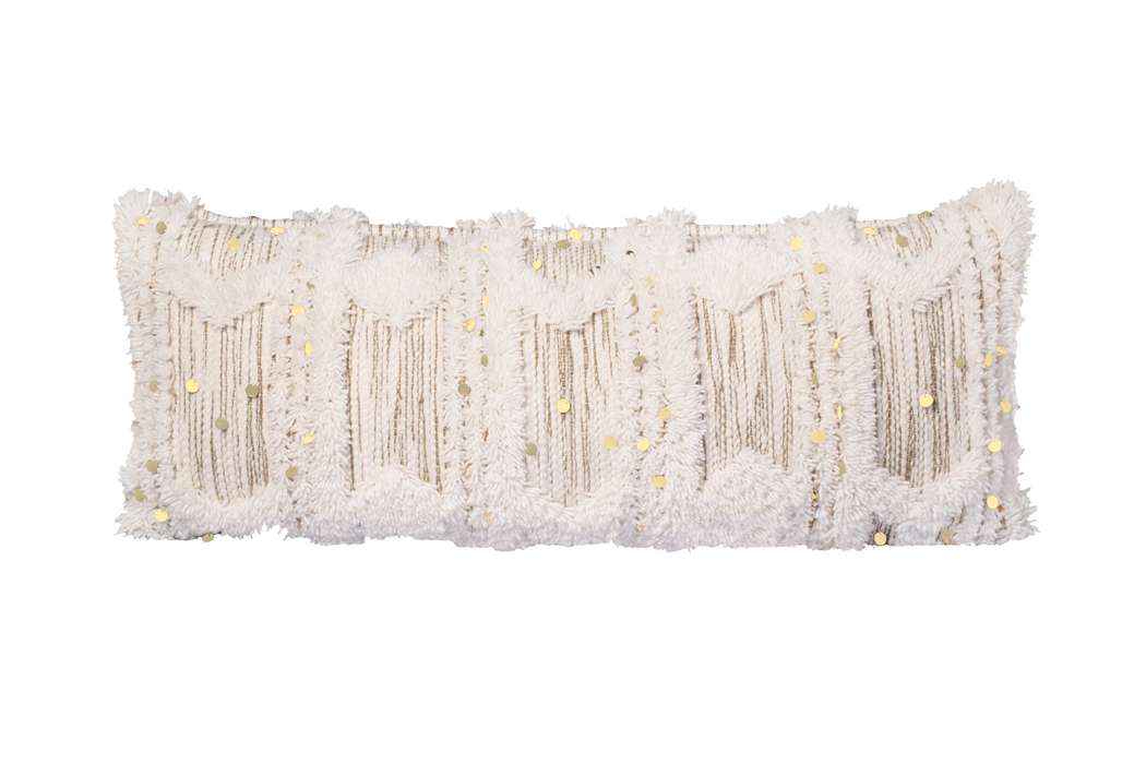 Cushion Bohist 425 cream / khaki 35cm x 95cm