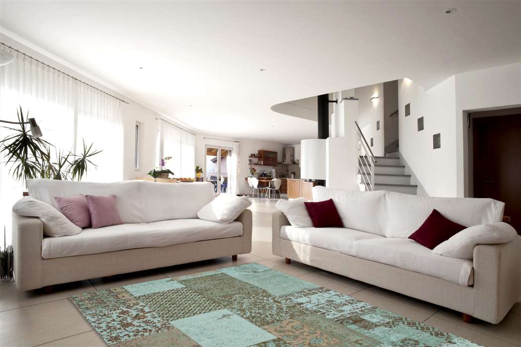 Symphony 160 turquoise 200x290cm - Afbeelding 2