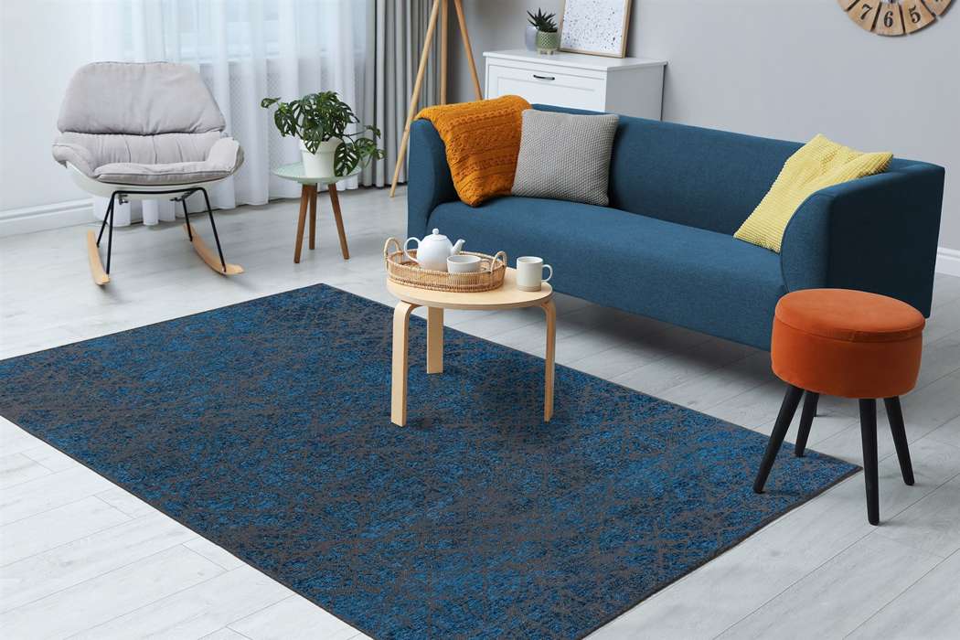 Kalevi 200 blauw 80x150cm - Afbeelding 2