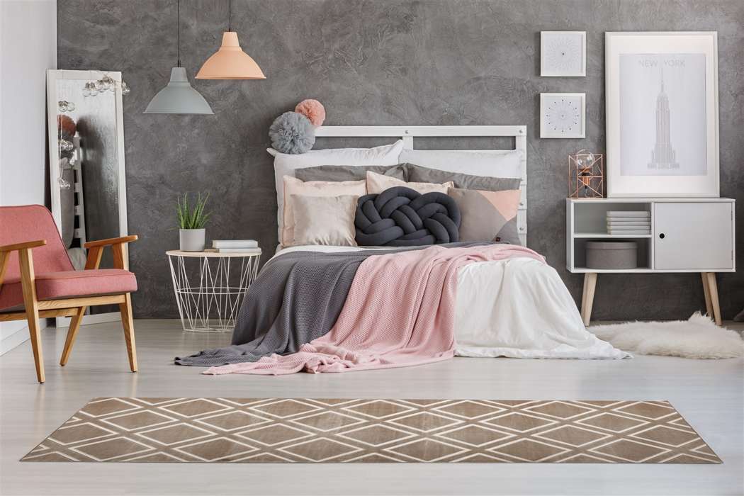 Monroe 300 taupe 160x230cm - Afbeelding 4