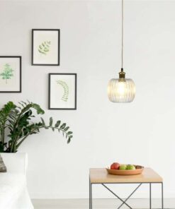 Alternative view of Hanglamp Claudia 125 clear