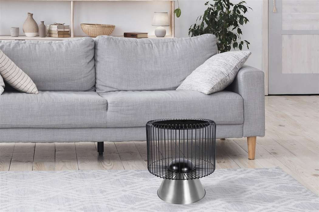 Sidetable Malibu 125 zwart/zilver - Afbeelding 2