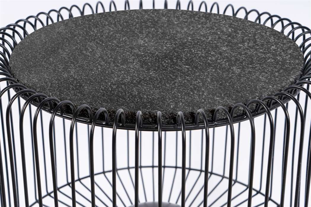 Sidetable Malibu 125 zwart/zilver - Afbeelding 3