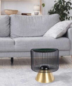Alternative view of Sidetable Malibu 125 groen/zwart/goud