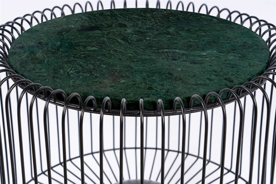 Sidetable Malibu 125 groen/zwart/goud - Afbeelding 3
