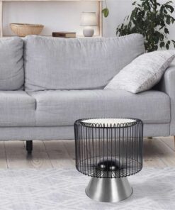 Alternative view of Sidetable Malibu 125 wit /zwart/zilver