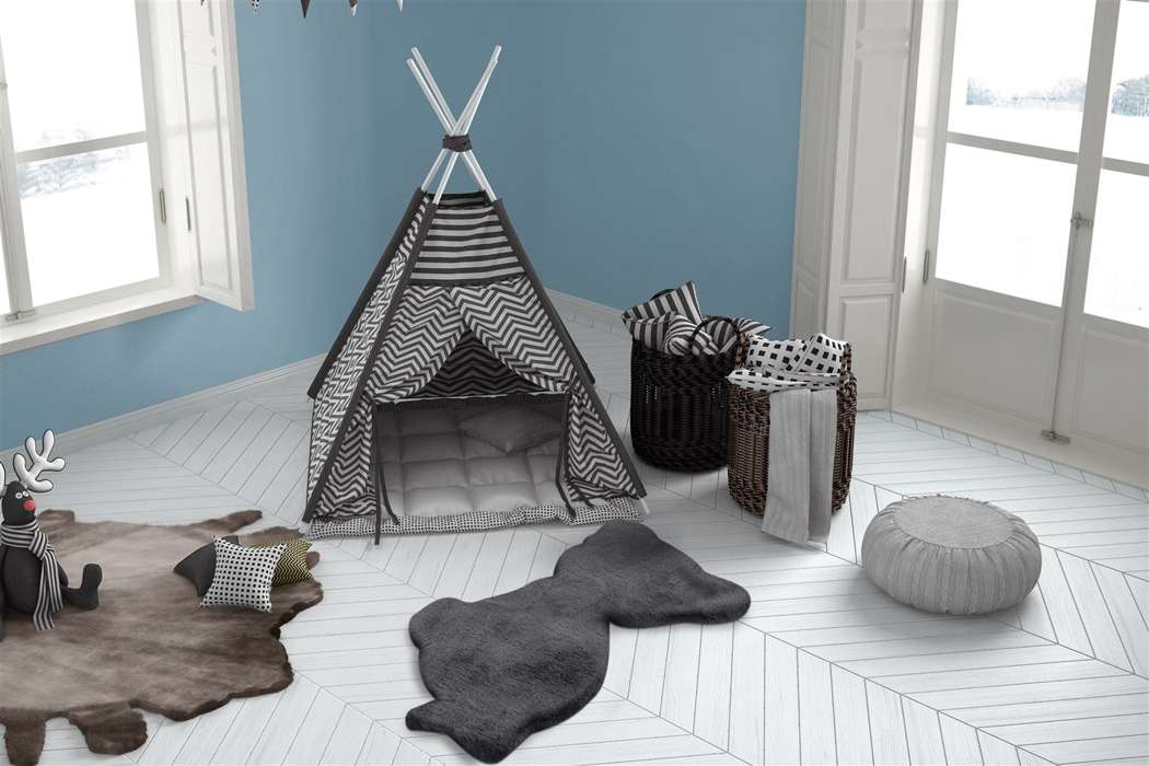 Lovely Kids 425-Tiger antraciet 69cm x 90cm - Afbeelding 2