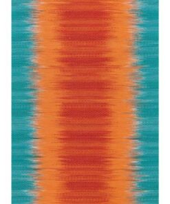 Sunset 8070 oranje/blauw 120x180cm