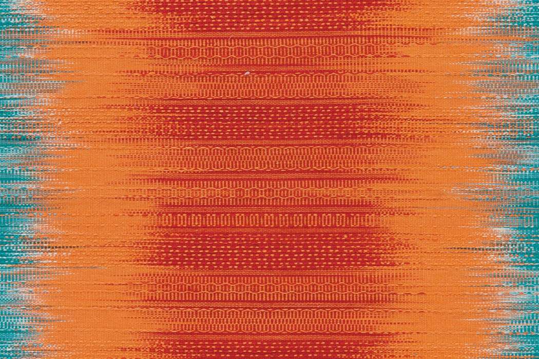 Sunset 8070 oranje/blauw 140x200cm - Afbeelding 3