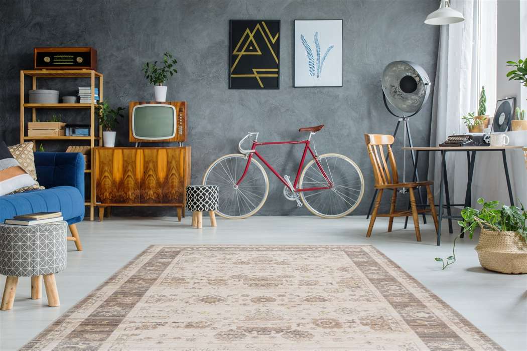 Baroque 1000 beige 120cx170cm - Afbeelding 4