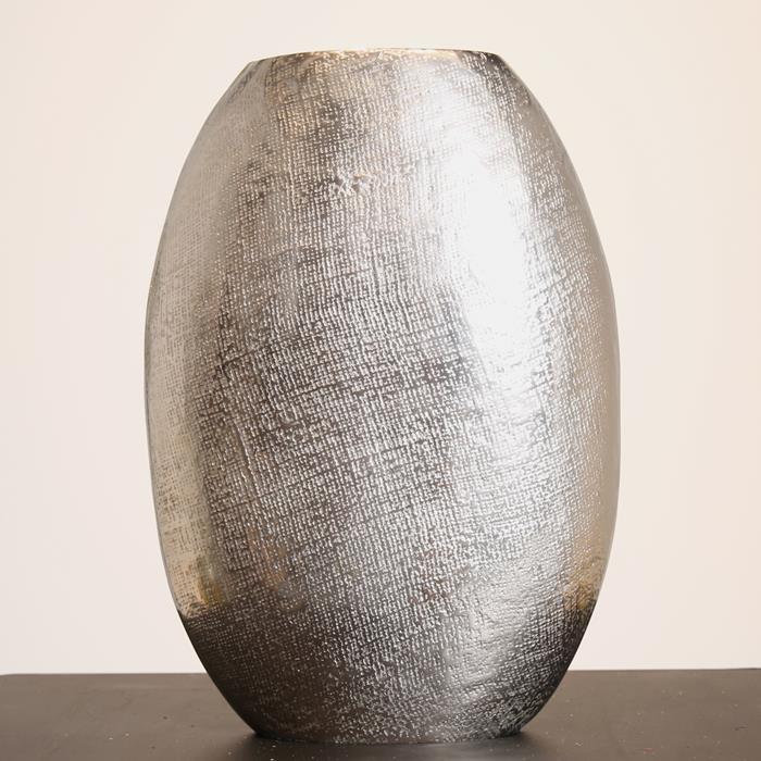 Vaas Dentro L ruw nickel - Afbeelding 2